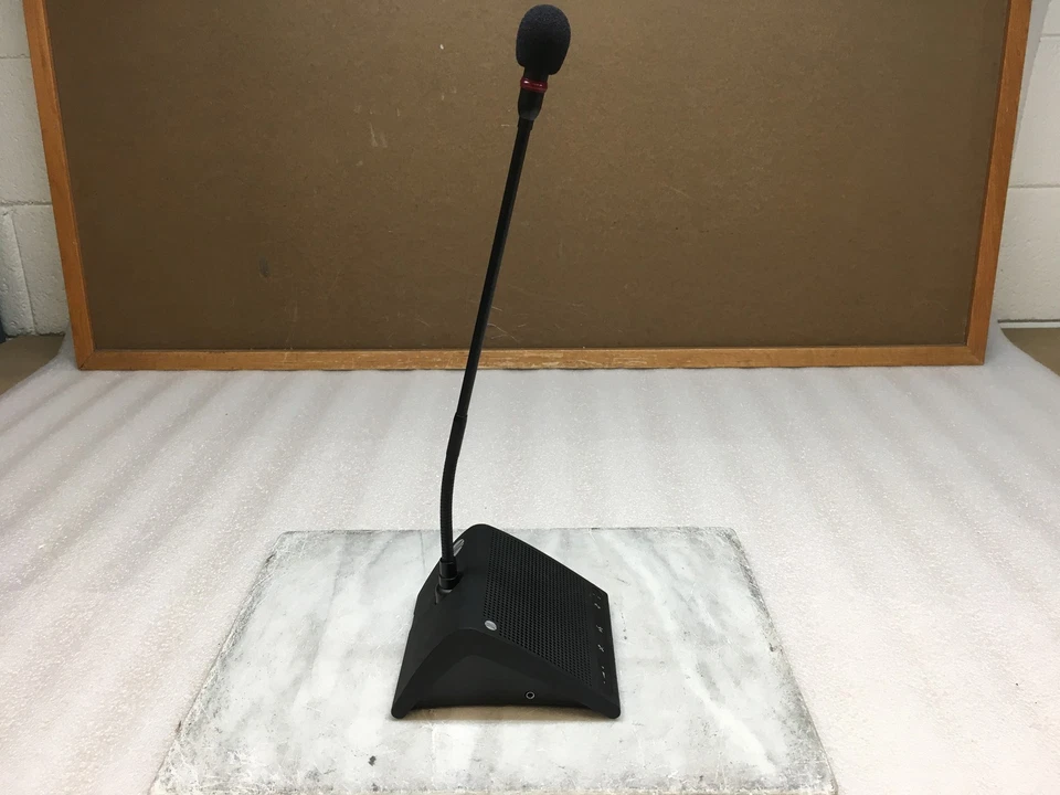 DIS Danish Interpretation Systems DC 5980P Conference Unit w/ 18" Gooseneck Mic - Image 4 of 4