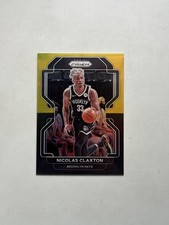 2021 Panini Prizm Black Gold Nicolas Claxton /5 Brooklyn Nets