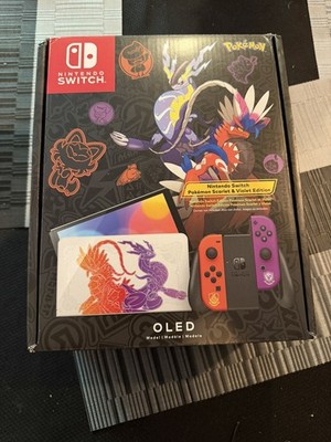 Pokemon Scarlet And Violet Nintendo Switch OLED Console - Brand New - Authentic 