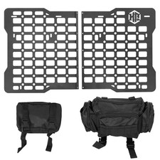 For 20212026 Bronco Tailgate Panel W 2 Molle Pouches Layered Storage For 20212026 Bronco Tailgate Panel W 2 Molle Pouches Layered Storage