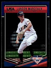 2018 Panini Stars and Stripes Longevity Landon Marceaux USA #40