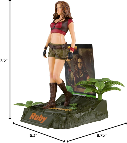 - Movie Maniacs Ruby Roundhouse (Jumanji) 6 Zoll posierte Figur - Bild 11 von 11