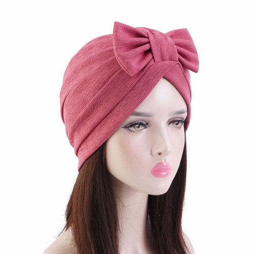 Muslim Women Hair Loss Cover Bonnet Chemo Cap Turban Hijab Head Wrap Beanies Hat - Picture 88 of 98