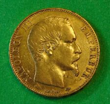 FRANCE - 1855-A GOLD 20 FRANCS COIN