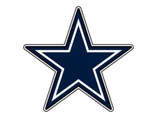 Dallas Cowboys Star Logo #2 Football Sticker Waterproof Vinyl Decal Die-Cut
