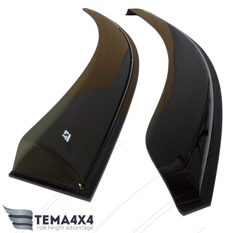 Viseras de ventana con cinta deflector protector solar lluvia para Volvo S40 2004-2012 Foto 4 de 4