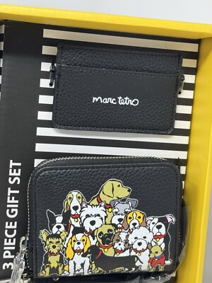 Marc Tetro Gift Set Mini Backpack Wallet And Cardholder NEW  display picture 2