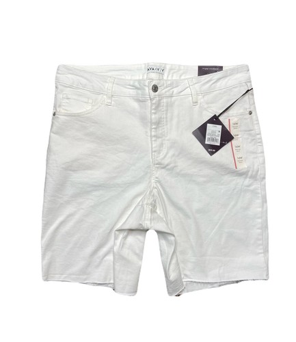 AVA VIV Damen Hi Rise Bermuda Shorts Gr. 16W (D204)