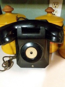 Vintage Stromberg-Carlson No Dial Art Deco Telephone Midcentury untested