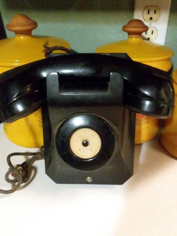 Vintage Stromberg-Carlson No Dial Art Deco Telephone Midcentury untested