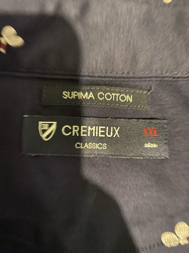 Cremieux Men’s Tennis Shirt XXL - Picture 3 of 3