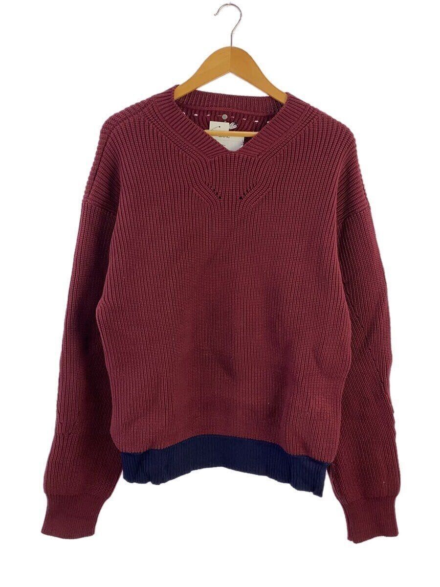 OAMC(OVER ALL MASTER CLOTH)◆ニット・セーター(厚手)/--/ウール/GRY OAMC (OVER ALL MASTER CLOTH KNIT SWEATER (THICK S COTTON
