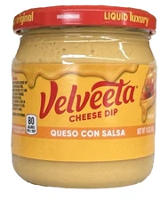 Velveeta Queso Con Salsa Cheese Dip 15 oz