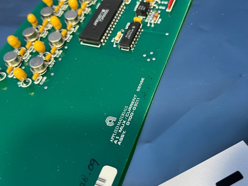 APPLIED MATERIALS AI MUX/CURRENT SENSE 0100-09011 PCB - Picture 2 of 3