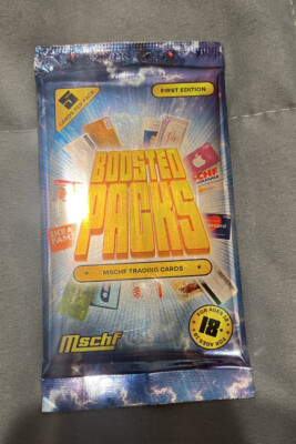 MSCHF Boosted Packs v1 *Original* First Printing [Sealed]