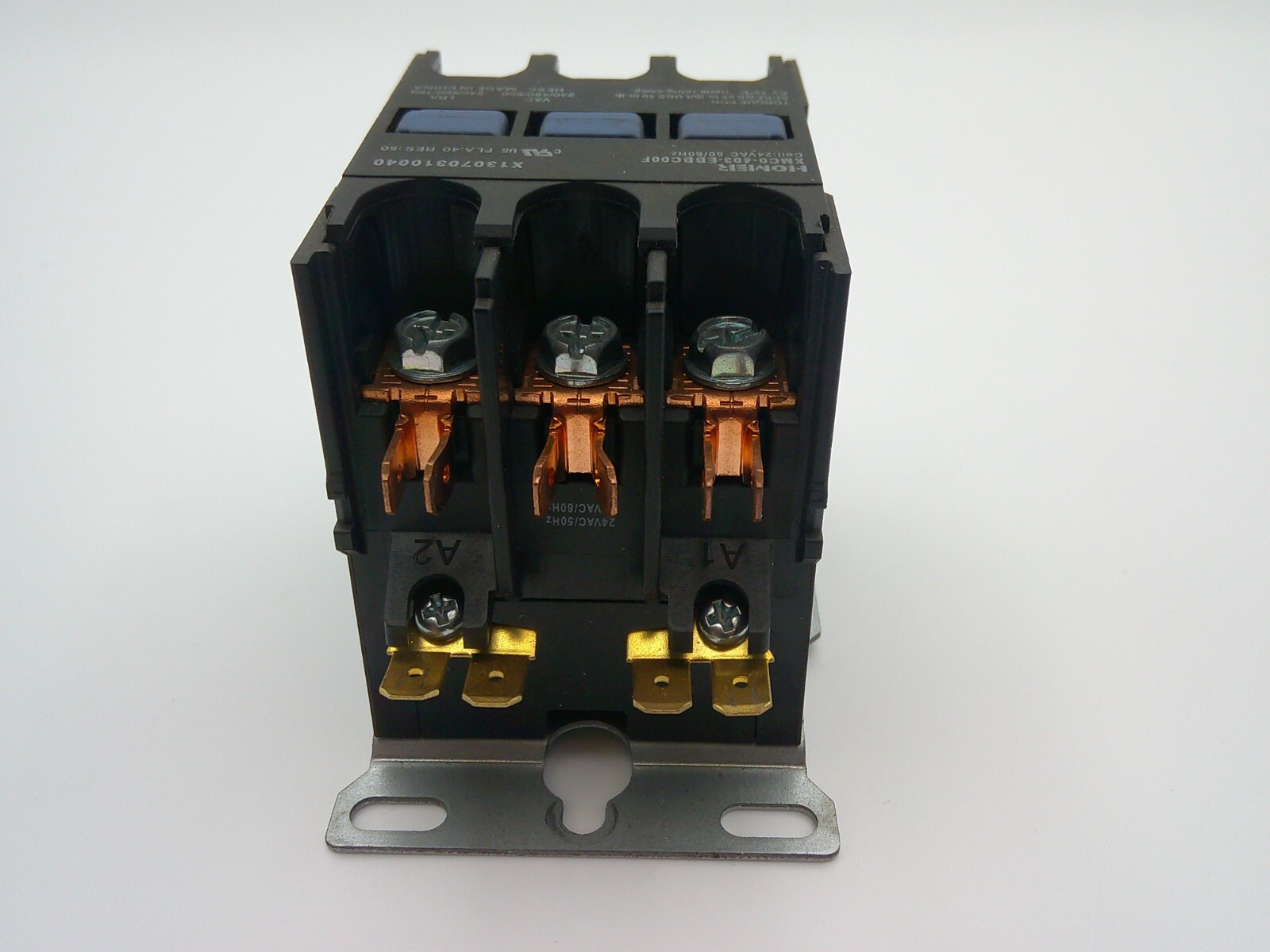 Homer XMC0403EBBC00F X13070310040 Contactor 40 Amp Coil 24VAC 50/60Hz