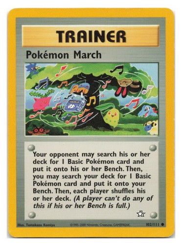 Complete POKEMON Neo Genesis Card List Getting Harder To Find Vintage Minor  Wear | eBay
