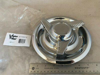 Vision 55 Chrome Spinner Knock Off Smoothie Wheel METAL Cover