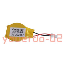 4PC New Box Omnergy CR2025 3V Battery Fast Delivery with Plug