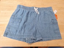 New Girls Size 7-8 Pull On Shorts By Wonder Nation