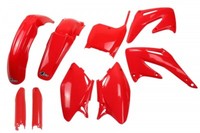 Kit Kunststoffverkleidungen Honda CRF 450 R 2002 - 2003 Rot Ufo Plast Voll