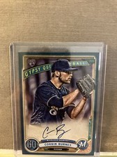 2019 Topps Gypsy Queen Corbin Burnes Indigo Rookie Auto /150 #GQA-CB