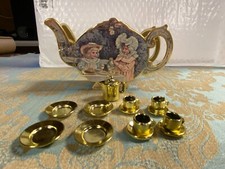 Vintage Miniature Tea Set by B. Shackman 1983