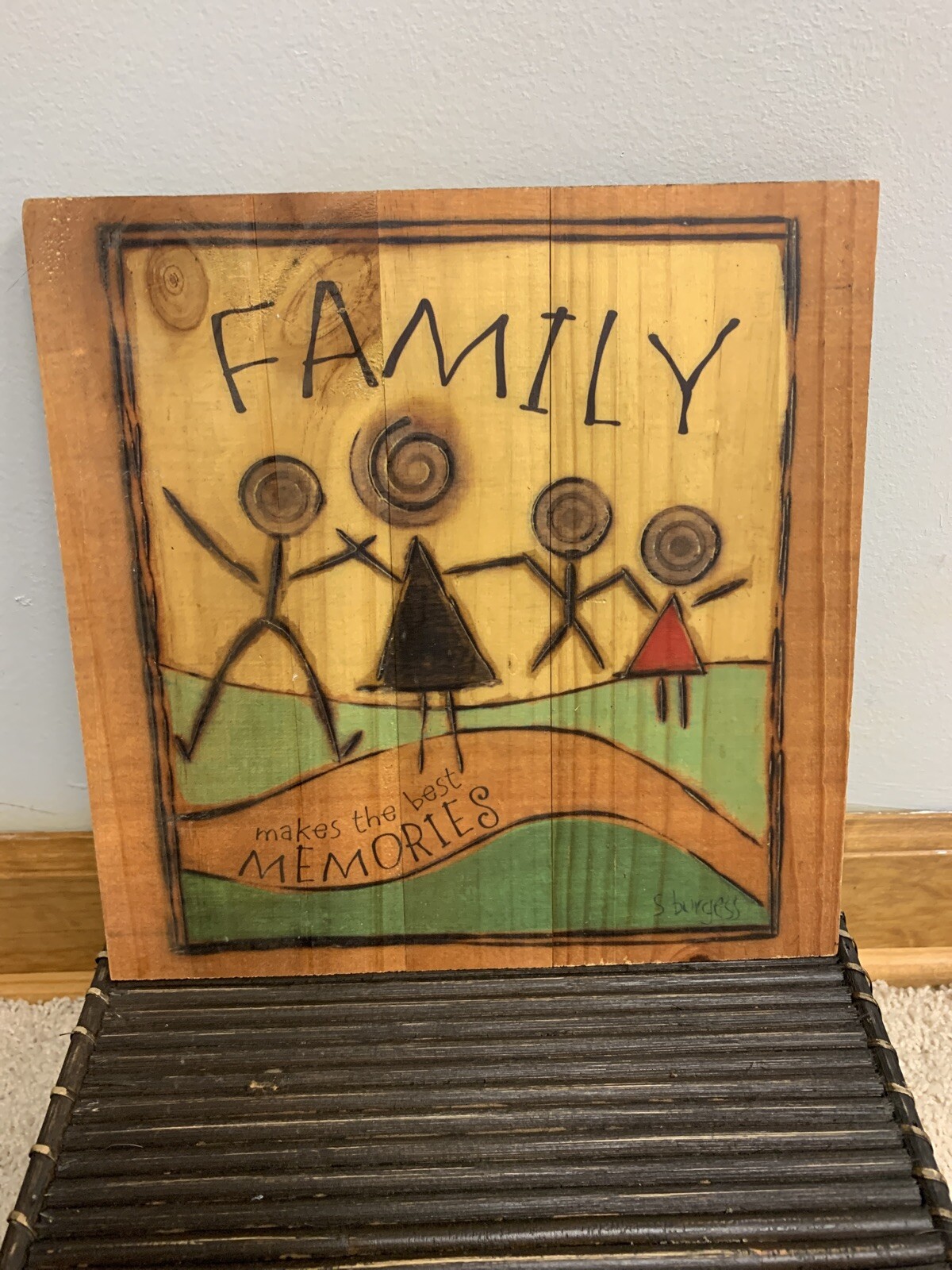 Painted Peace " Rooted in Love Family Wall Plaque - Design by Stephanie  Burgess | eBay