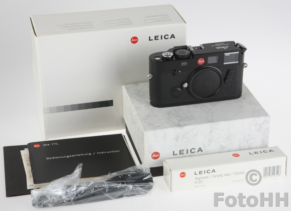 M6TTL OH済 ブラックペイント BlackPaint ライカ LEICA Leica M6 TTL 0.85 ICS Black Paint With Box - Japan Camera Hunter