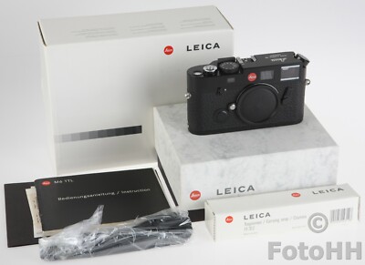 RARE BLACK PAINT LEICA M6 TTL 0,85 '' ORESUNDSBRON '' LIMITED EDITION HARD TO FIND