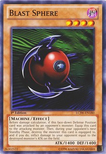 Blast Sphere - LCJW-EN180 - Common - 1st Edition x3 - Near Mint