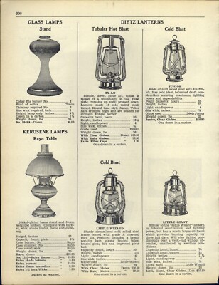 1938 PAPER AD 3 PG Dietz Lantern Hot Cold Blast Roadside 1938 PAPER AD 3 PG Dietz Lantern Hot Cold Blast Roadside