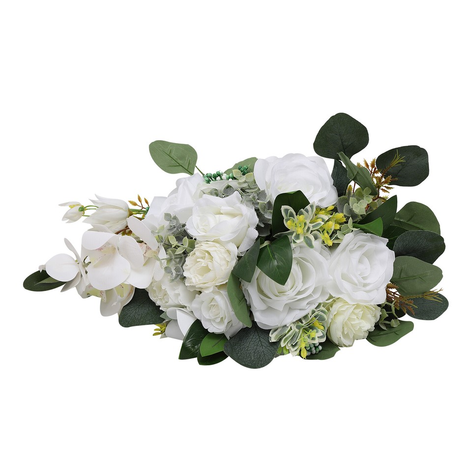 Hand Toss Bouquet Wedding Bouquets for Bride Rose Orchid Artificial