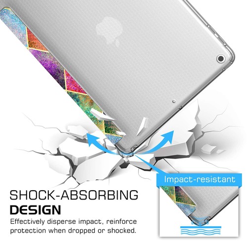 iPad Pro 11 1st 2nd 10.5 9.7 10.9 7.9 Case Soft Smart Magnetic Cover Color Grid - Picture 109 of 151