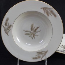 Lenox China HARVEST 2 Rim Soup Bowls R441 GREAT CONDITION
