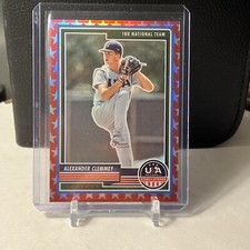 2023 bb stars/stripes red alexander clemmey /149