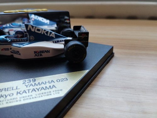 Modellino Onyx 1995 F1 Ukyo Katayama Tyrrell Yamaha 023 scala 1:43 - Foto 16 di 23