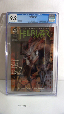 Hellblazer #1 CGC 9.2  First Constantine Series
