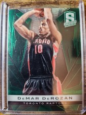 2013-14 Panini Spectra DeMar DeRozan Green 168/199 #33 Toronto Raptors