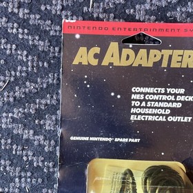 Ac Adapter (Nintendo NES) NEW Sealed OEM Official Read Description