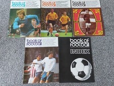 4 x MARSHALL CAVENDISH BOOK OF FOOTBALL PARTS 10,26,35,36, plus INDEX