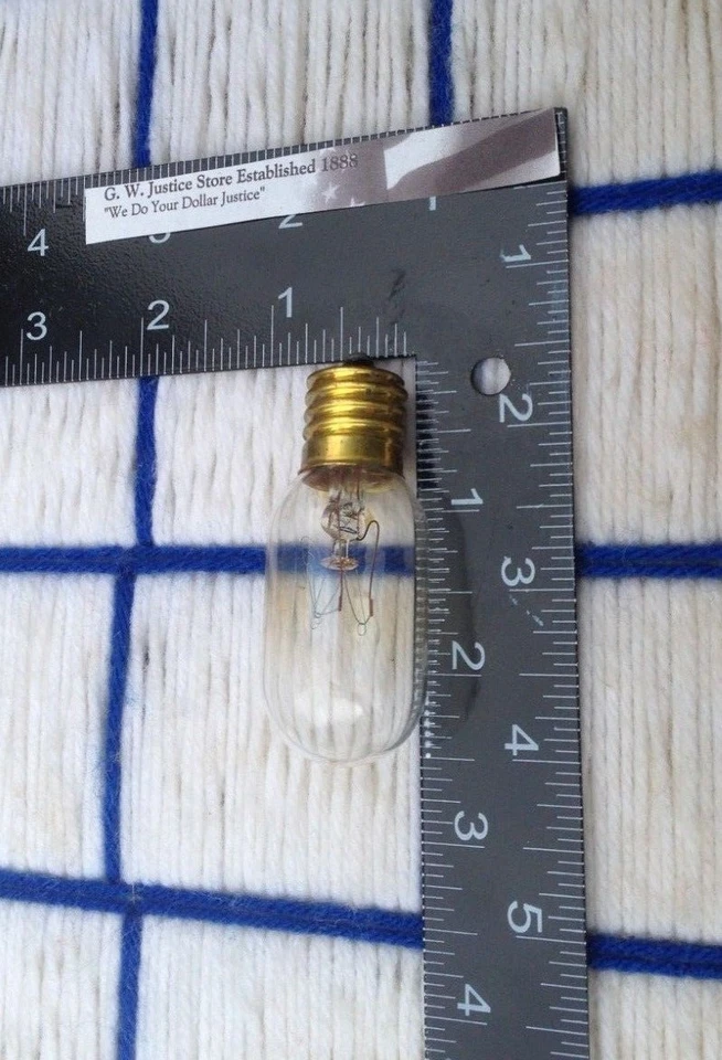 BOXof 4 new 15w sewing machine & VACUUM cleaner LIGHT BULB 15T8 intermediate T8 - Image 2 of 2