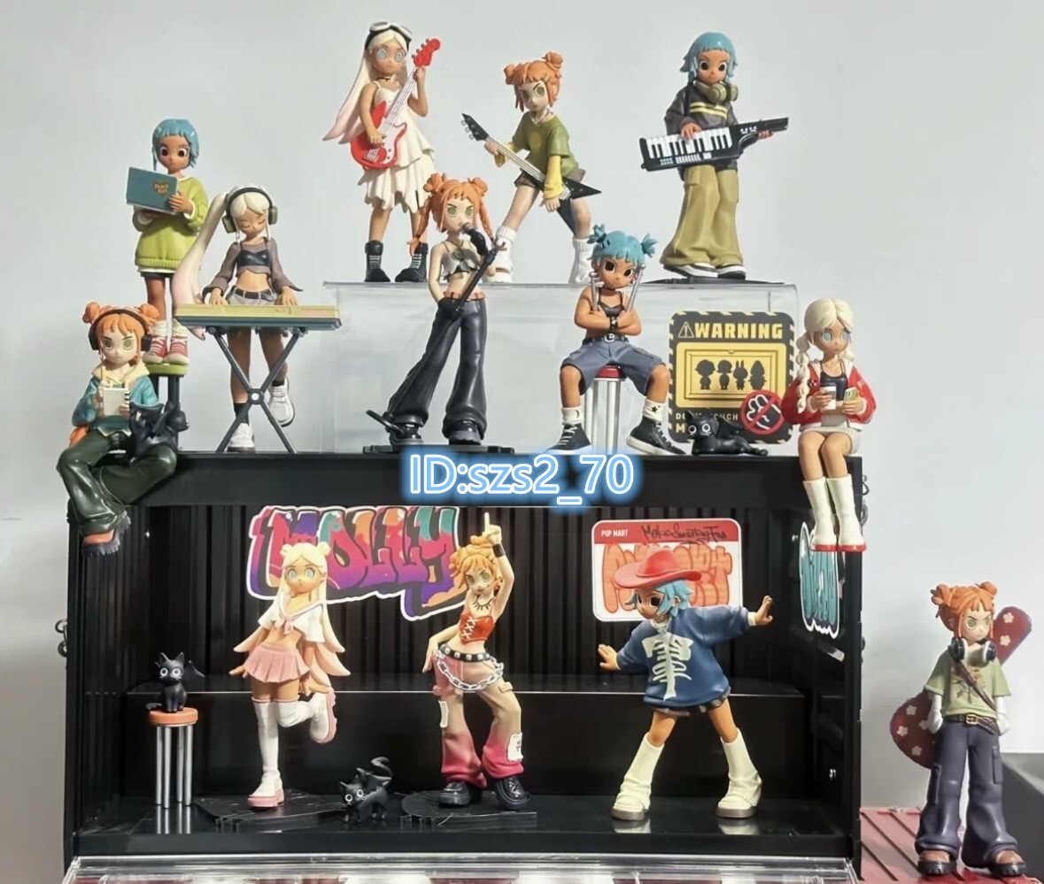 12pcs Authentic POP MART Peach Riot Rise Up Series Mini