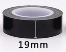 Heat Resistant Tape High Temperature Adhesive Tape Black10m 10mm 0.1 8mm
