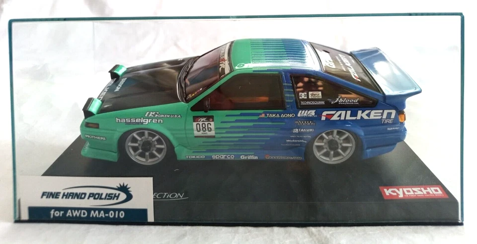 Kyosho Mini-Z ASC Formula D Toyota AE86 #86 Falken Motorsports/Driftpro MZP410FA - Image 2 of 4