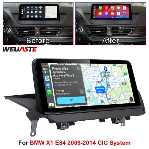 For BMW X1 E84 2009-2014 CIC System 10.25'' Car Linux Screen Stereo Radio Navi - Foto 1 di 12