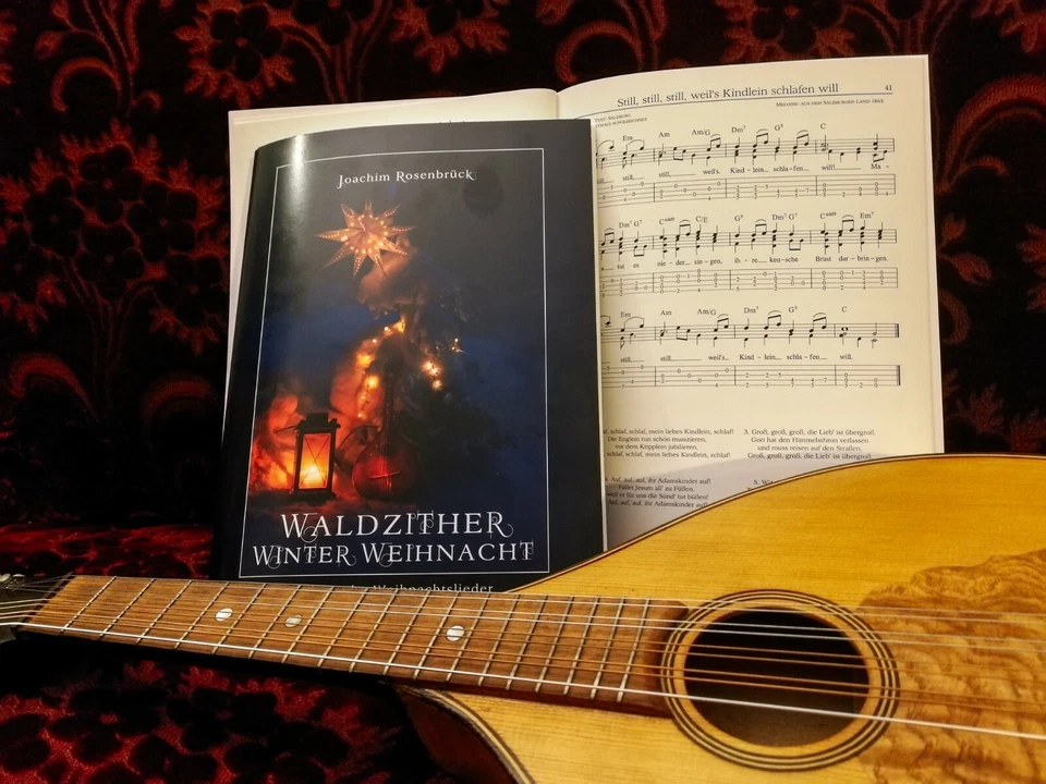 Waldzither Winter Weihnacht, C-Stimmung - Bild 2 von 2