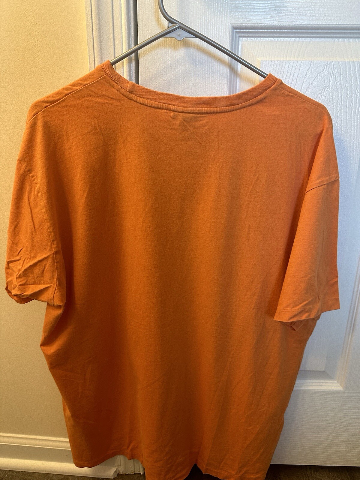 PONY Ralph Lauren POLO UOMO ARANCIONE SCURO SS cotone t shirt TG LG