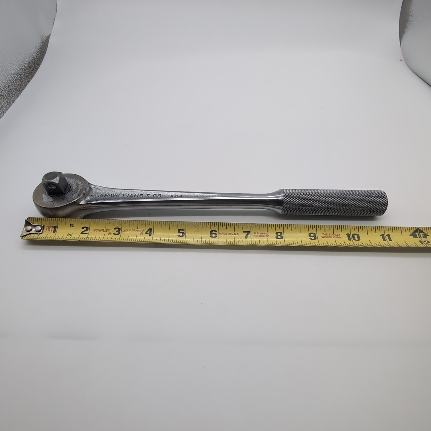 Vintage JH Williams 1/2" dr. Superratchet S-52 Ratchet - Made in USA