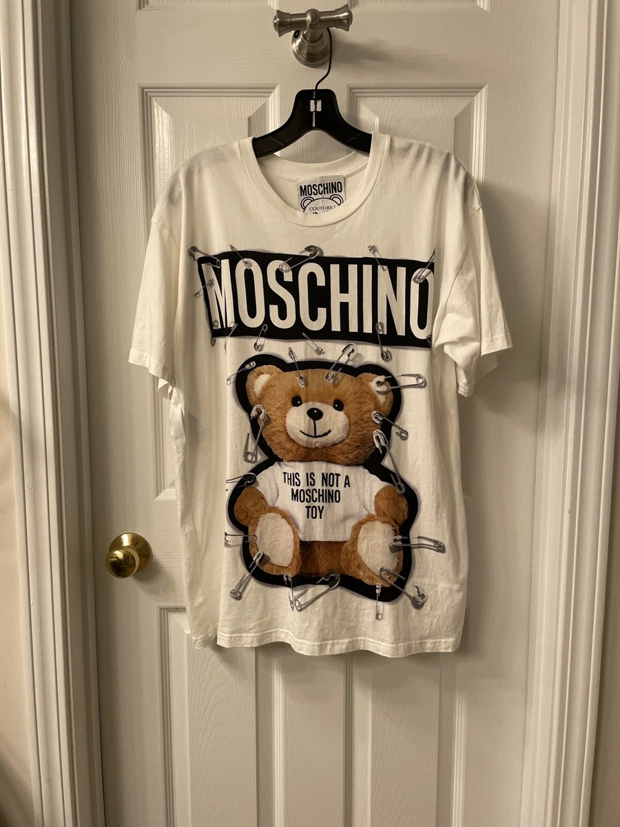 Moschino safety pin hoodie deals